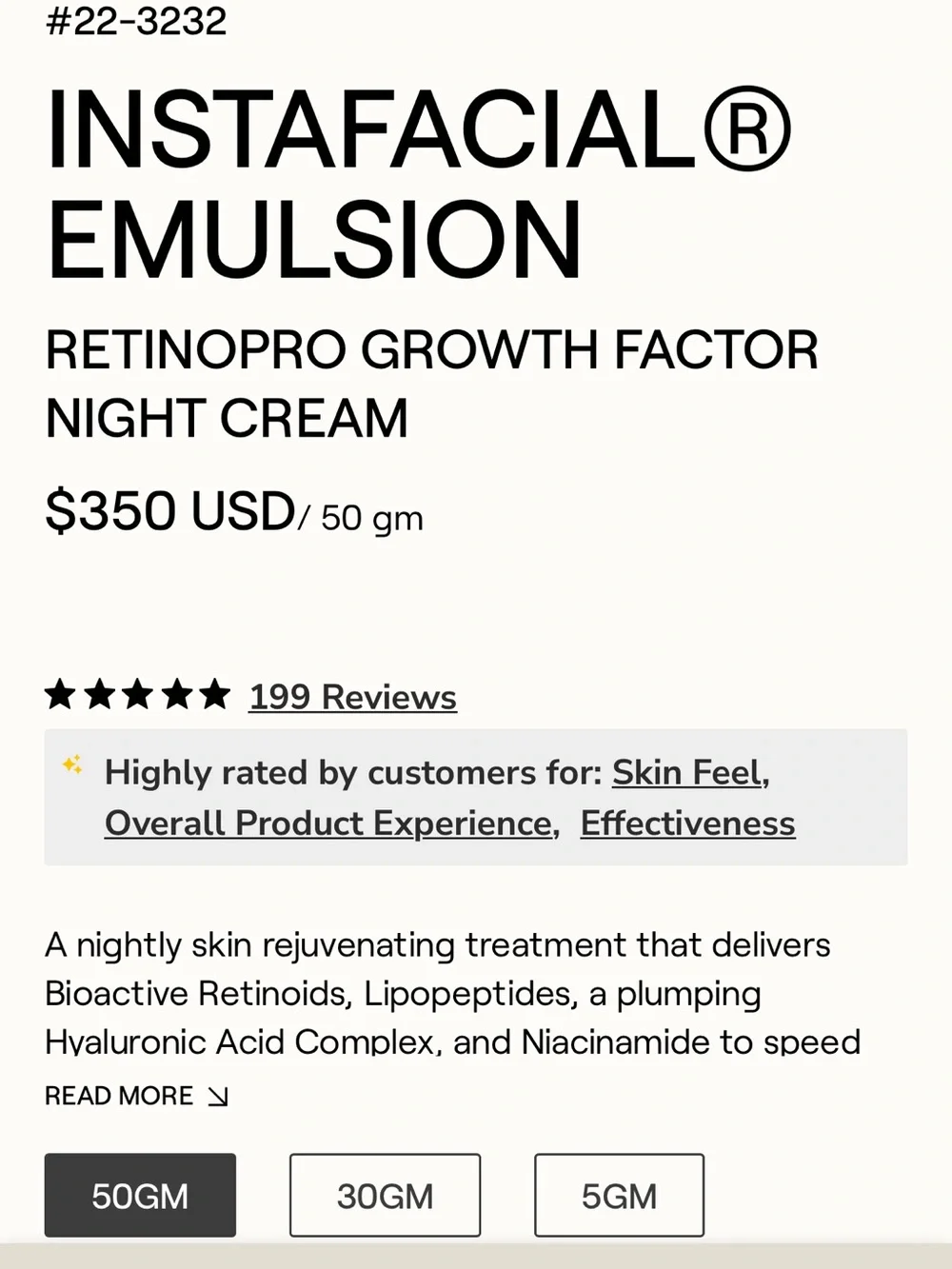 Moisturizing Emulsion — Cream with Red Accent